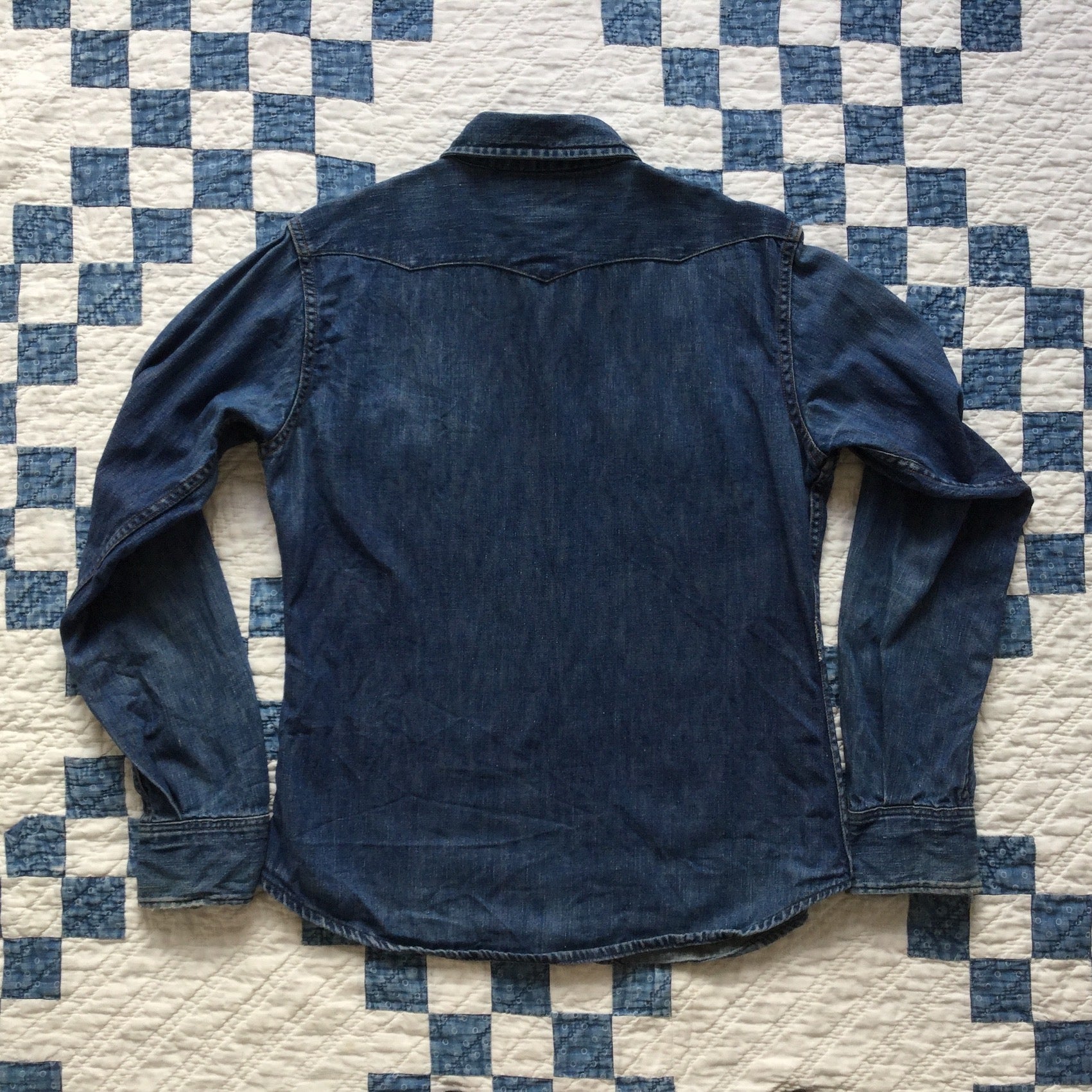 50's Wrangler 27MW denim shirt