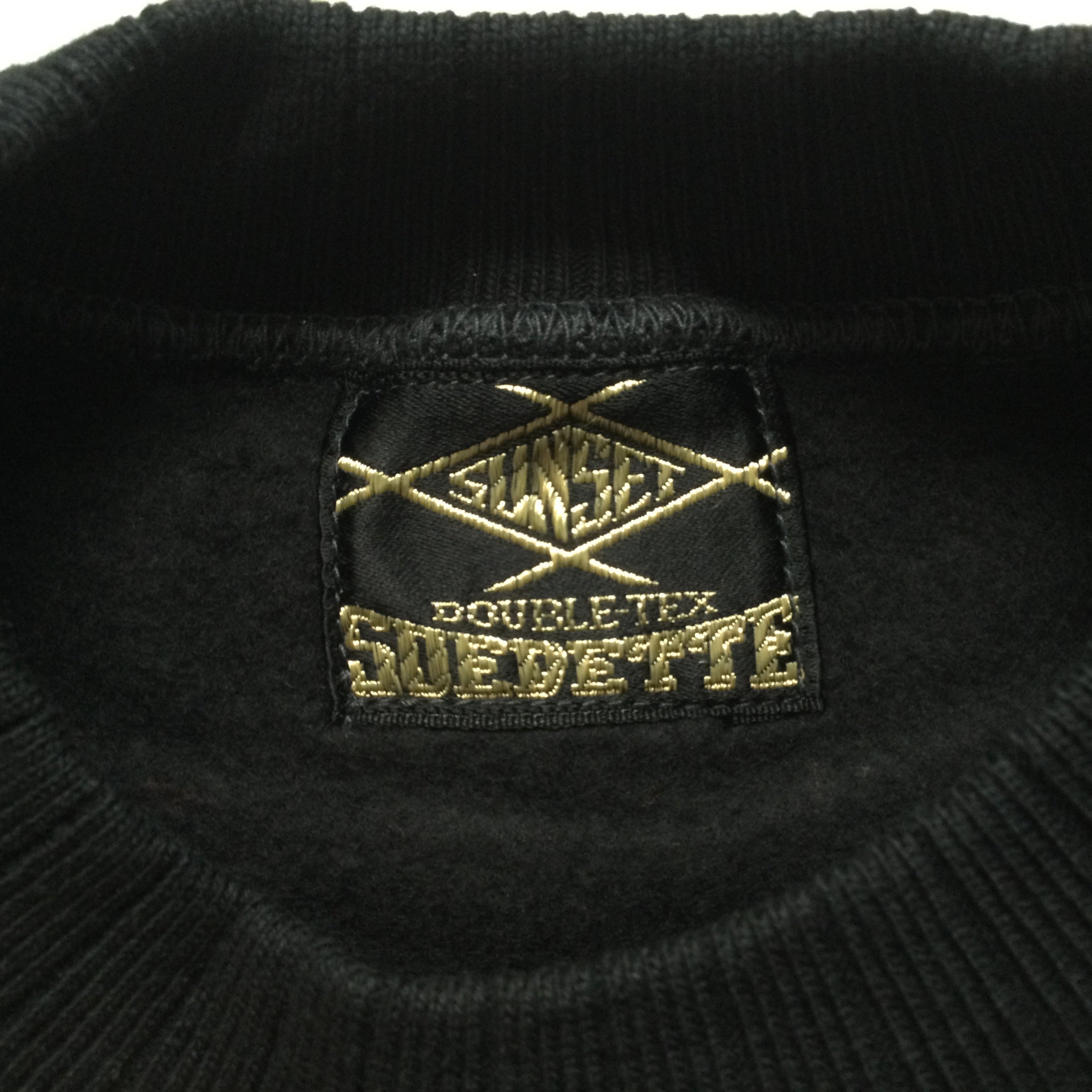 WARP AND WOOF "H-D" L/S sweat shirt (black)