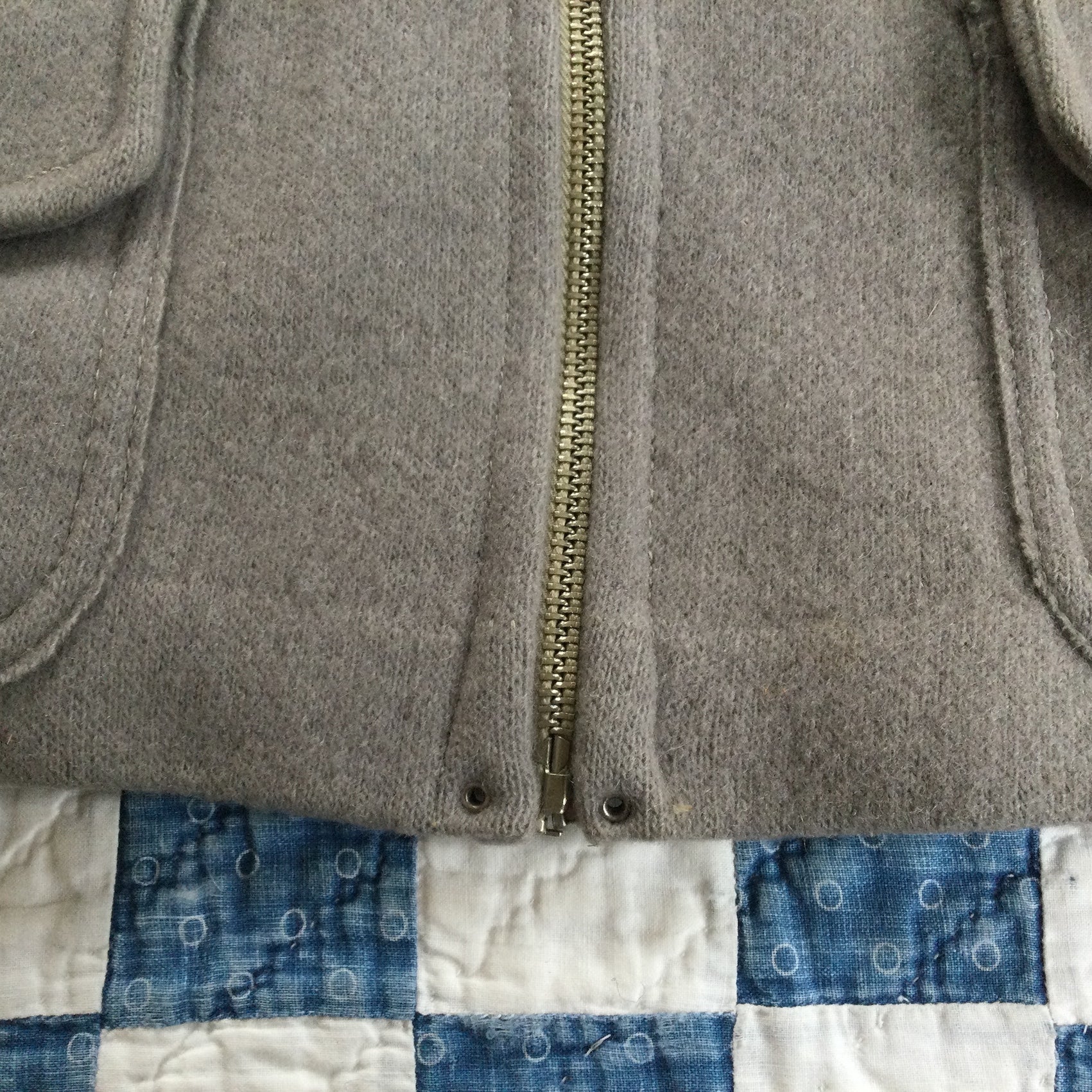 30's Bradley full-zip cardigan (mint)