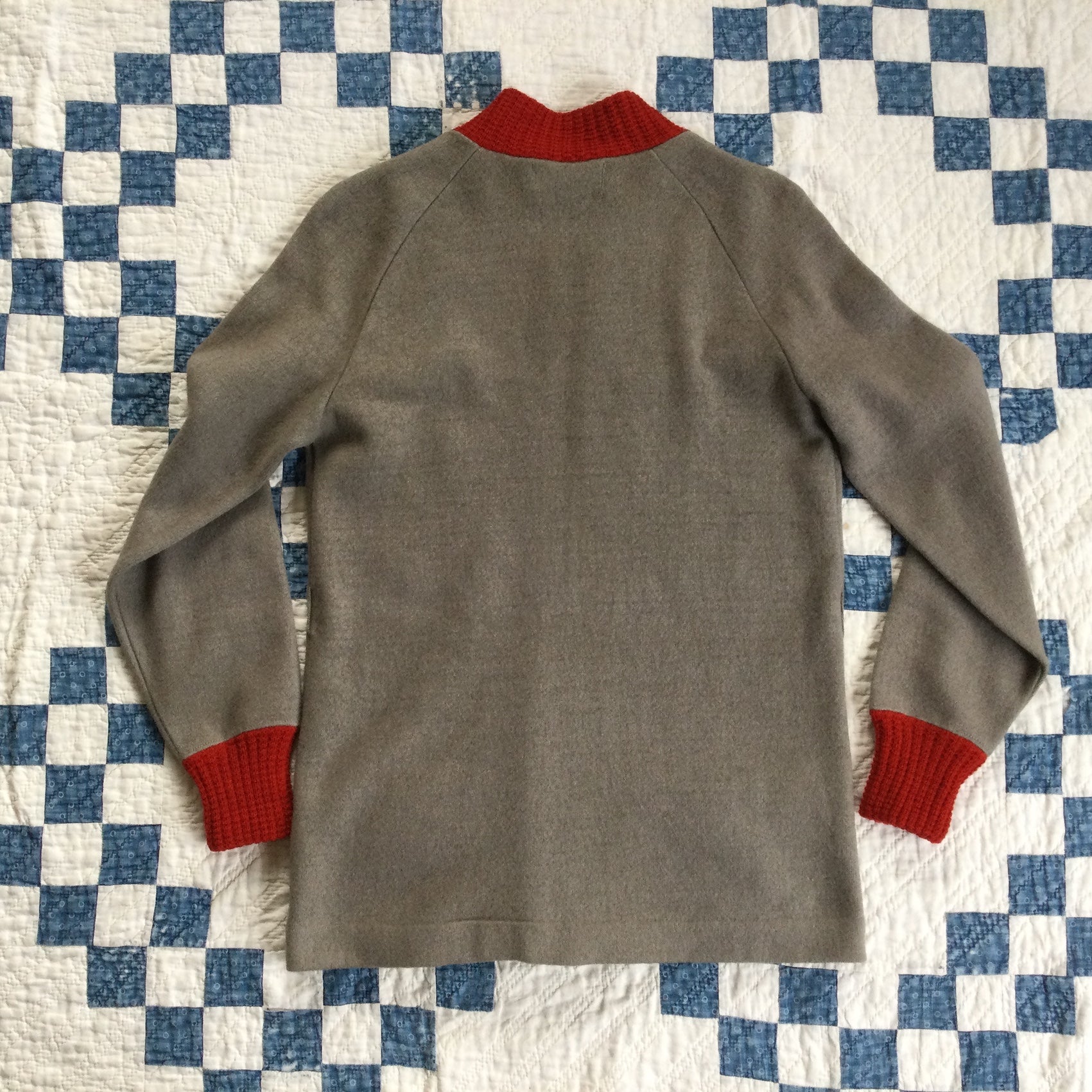 30's Bradley full-zip cardigan (mint)