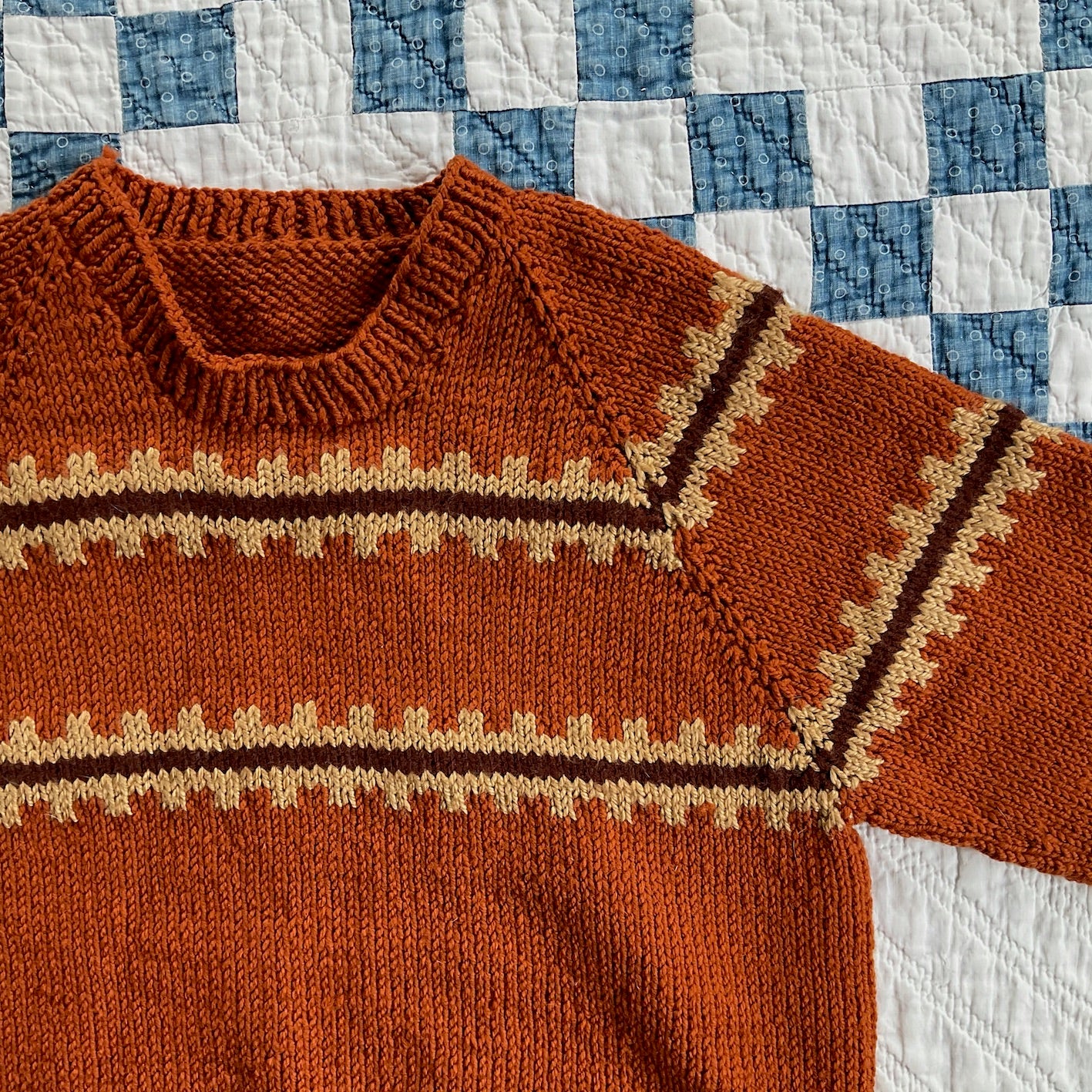 woman's old homemade sweater (mint condition)