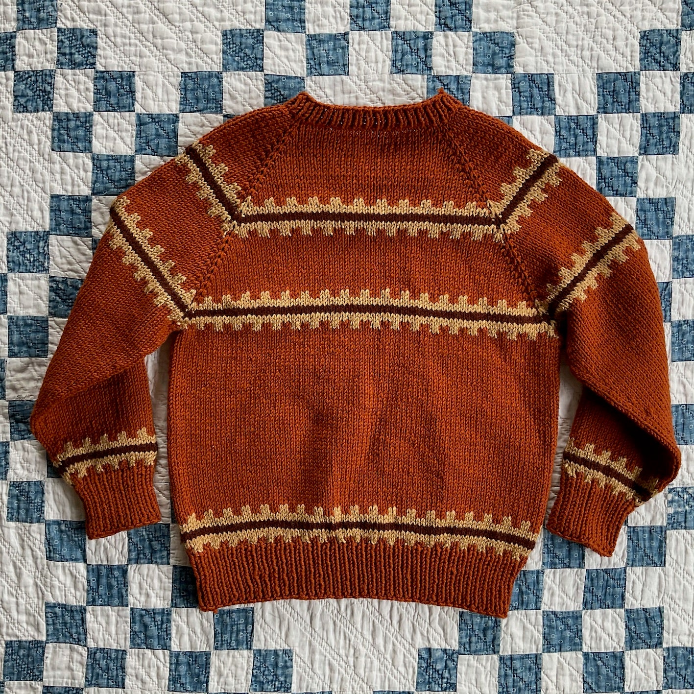 woman's old homemade sweater (mint condition)