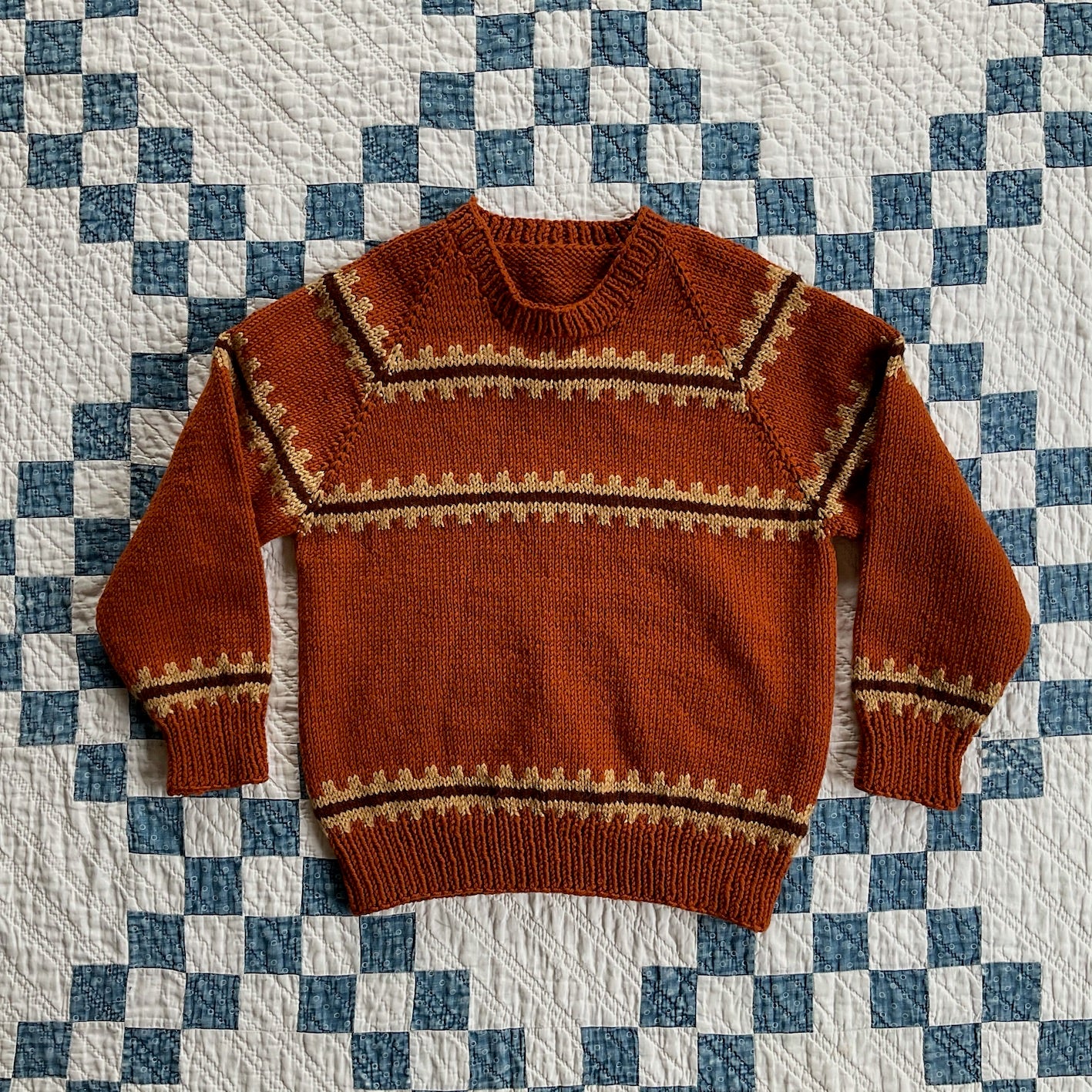woman's old homemade sweater (mint condition)