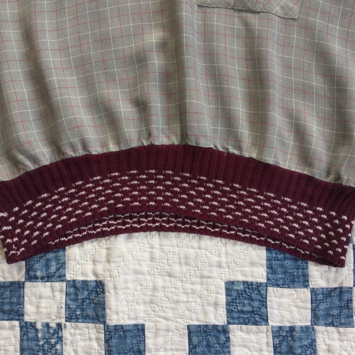 50's Westward Ho! 2tone pullover shirt