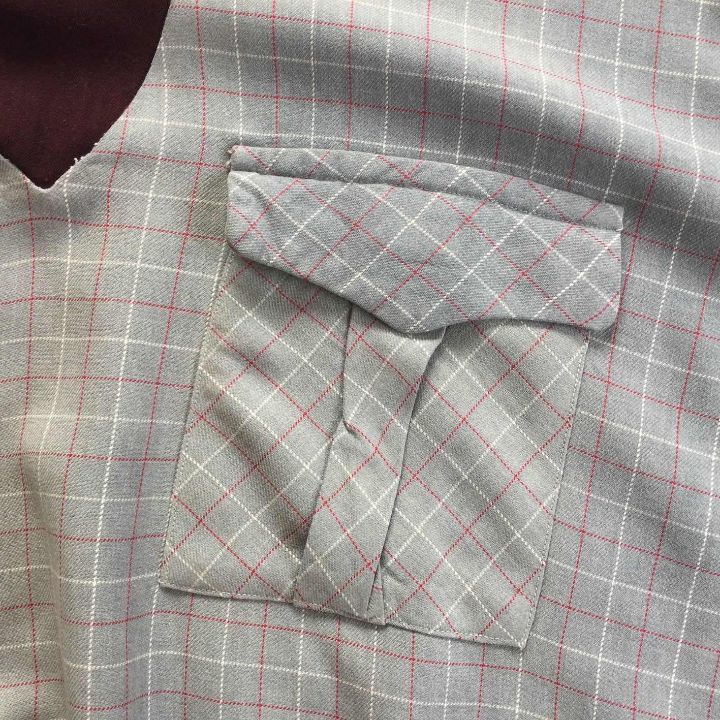 50's Westward Ho! 2tone pullover shirt