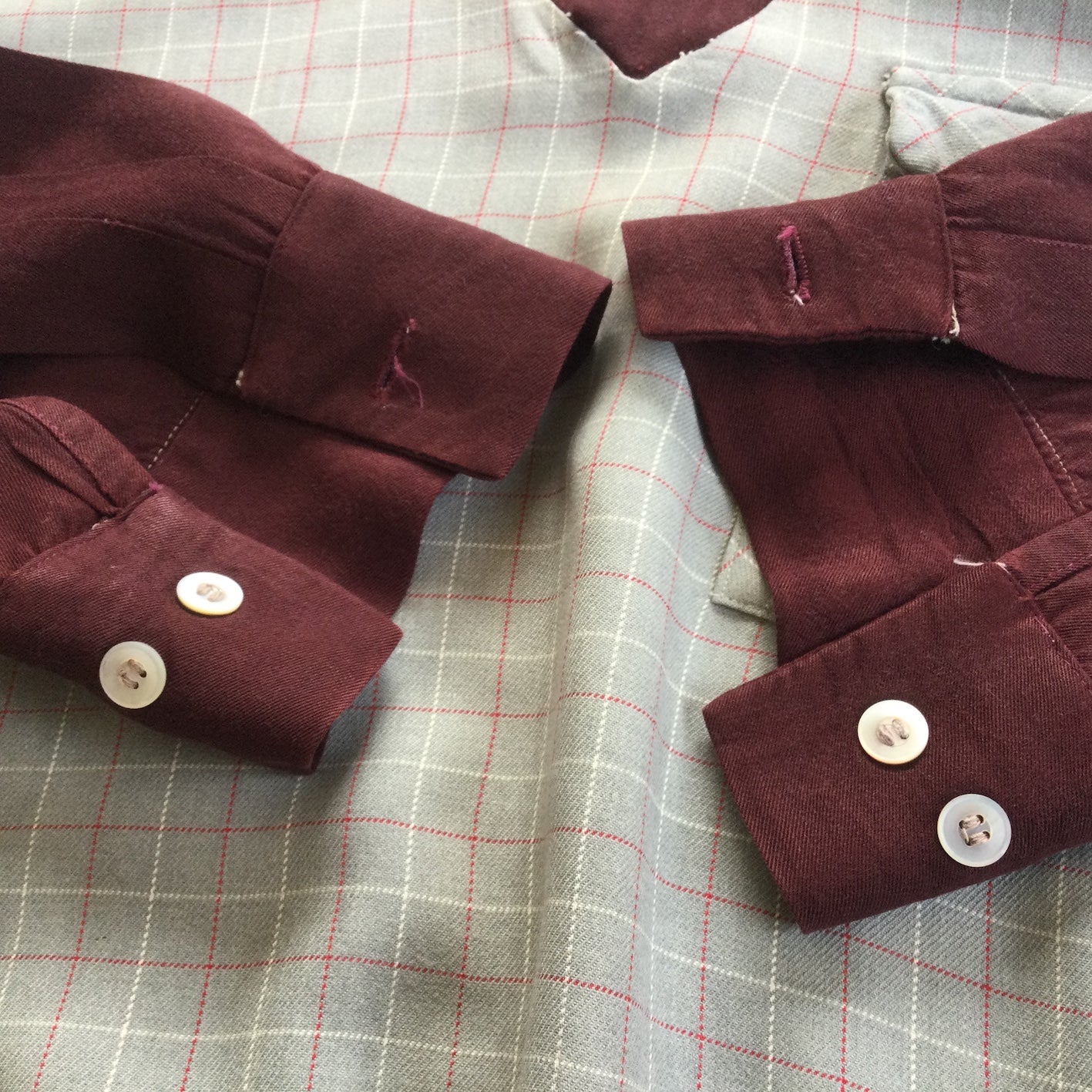 50's Westward Ho! 2tone pullover shirt