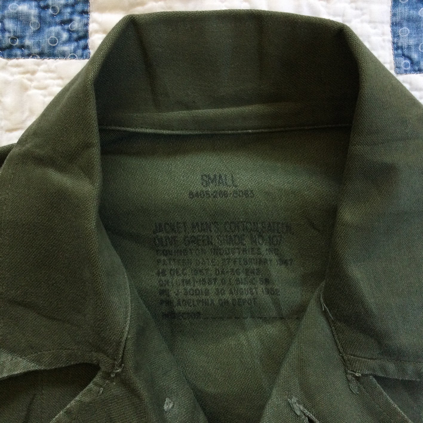 50's U.S.Army OG107 sateen jacket
