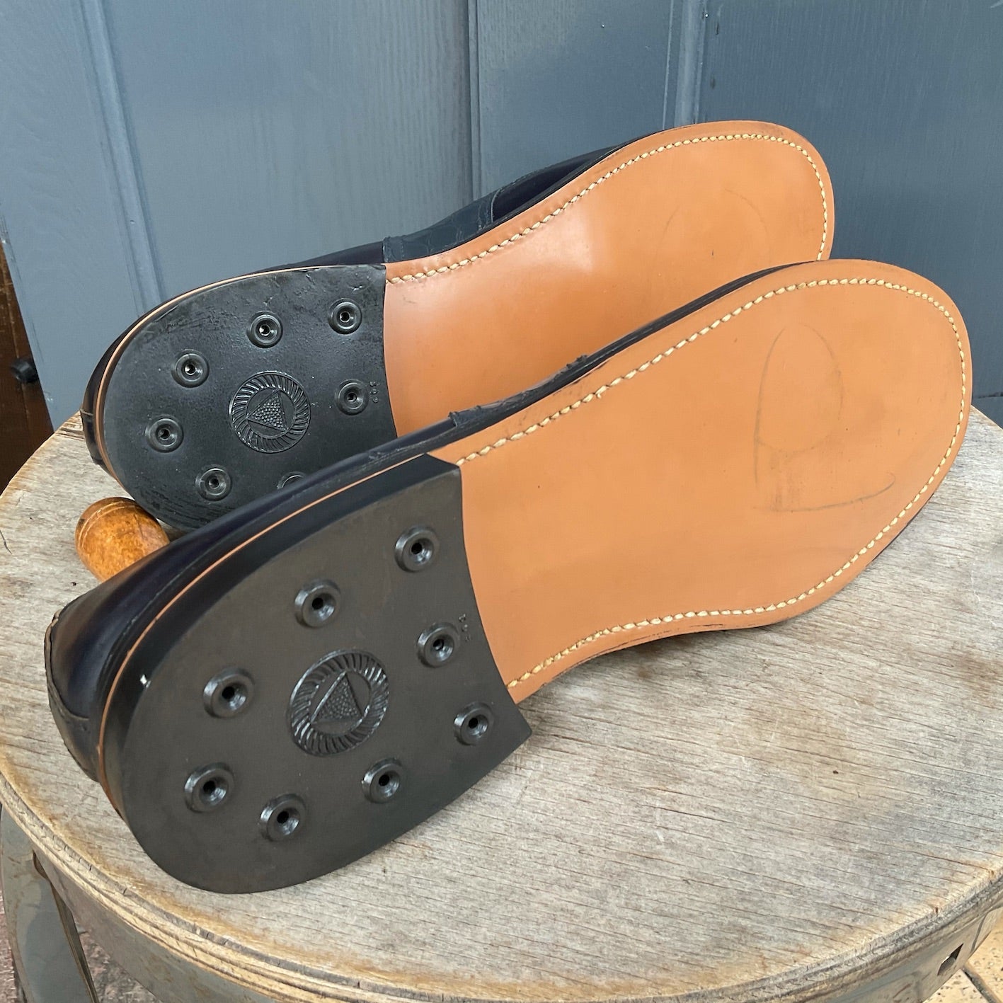 N.O.S. 50's "Waukege Casuals" two-tone rockabilly shoes