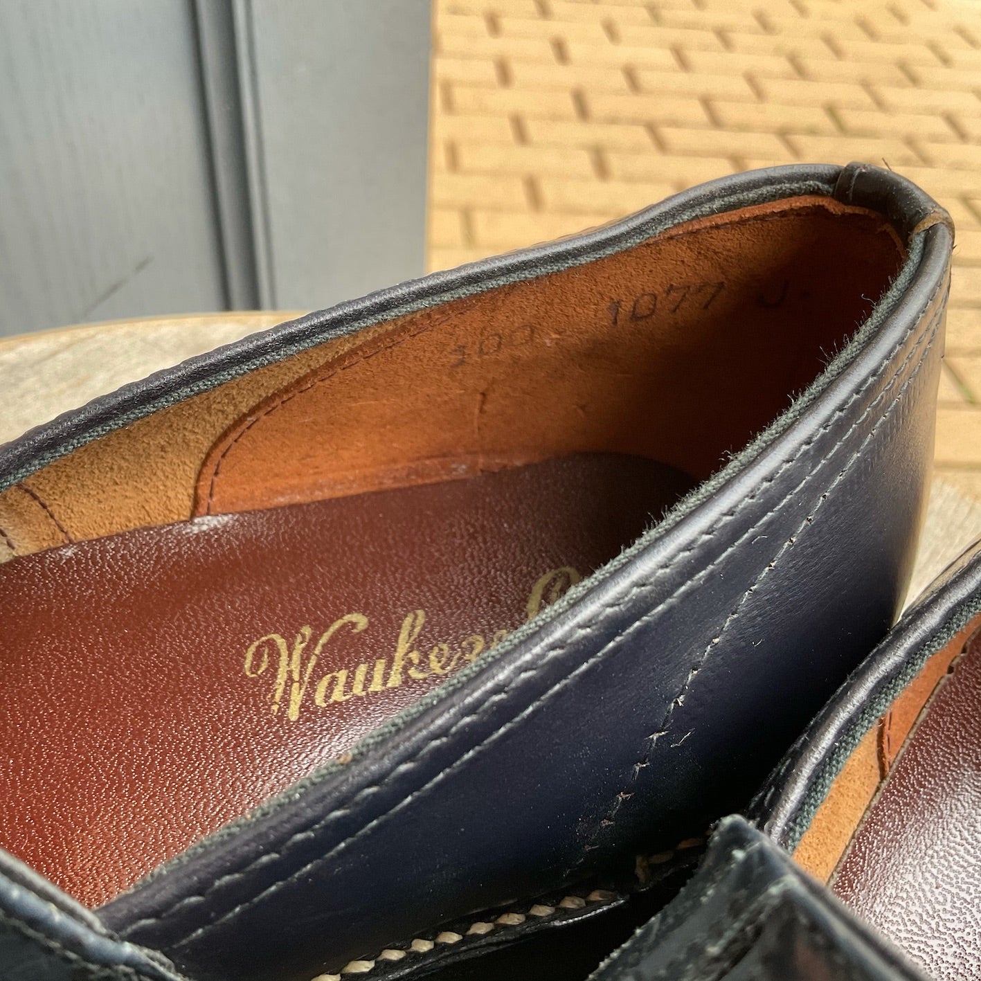 N.O.S. 50's "Waukege Casuals" two-tone rockabilly shoes