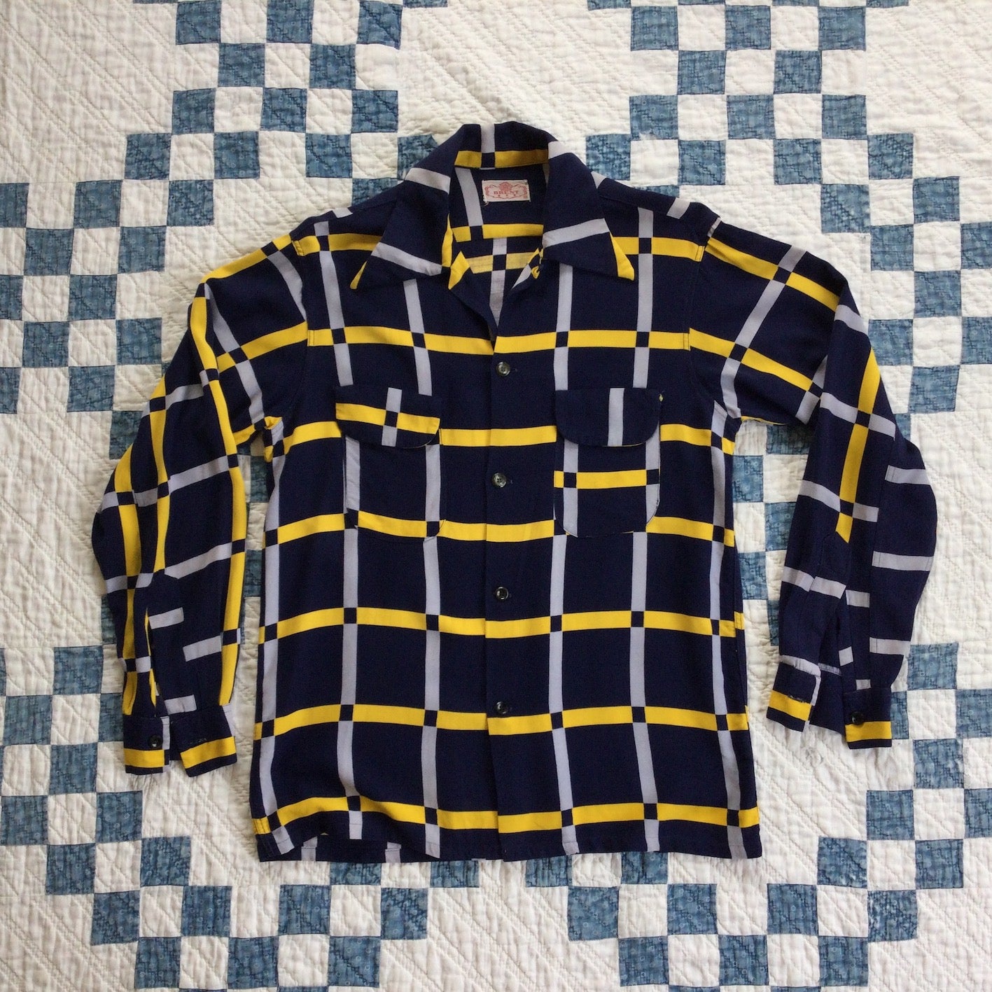 50's Brent Rockabilly shirt (mint condition)