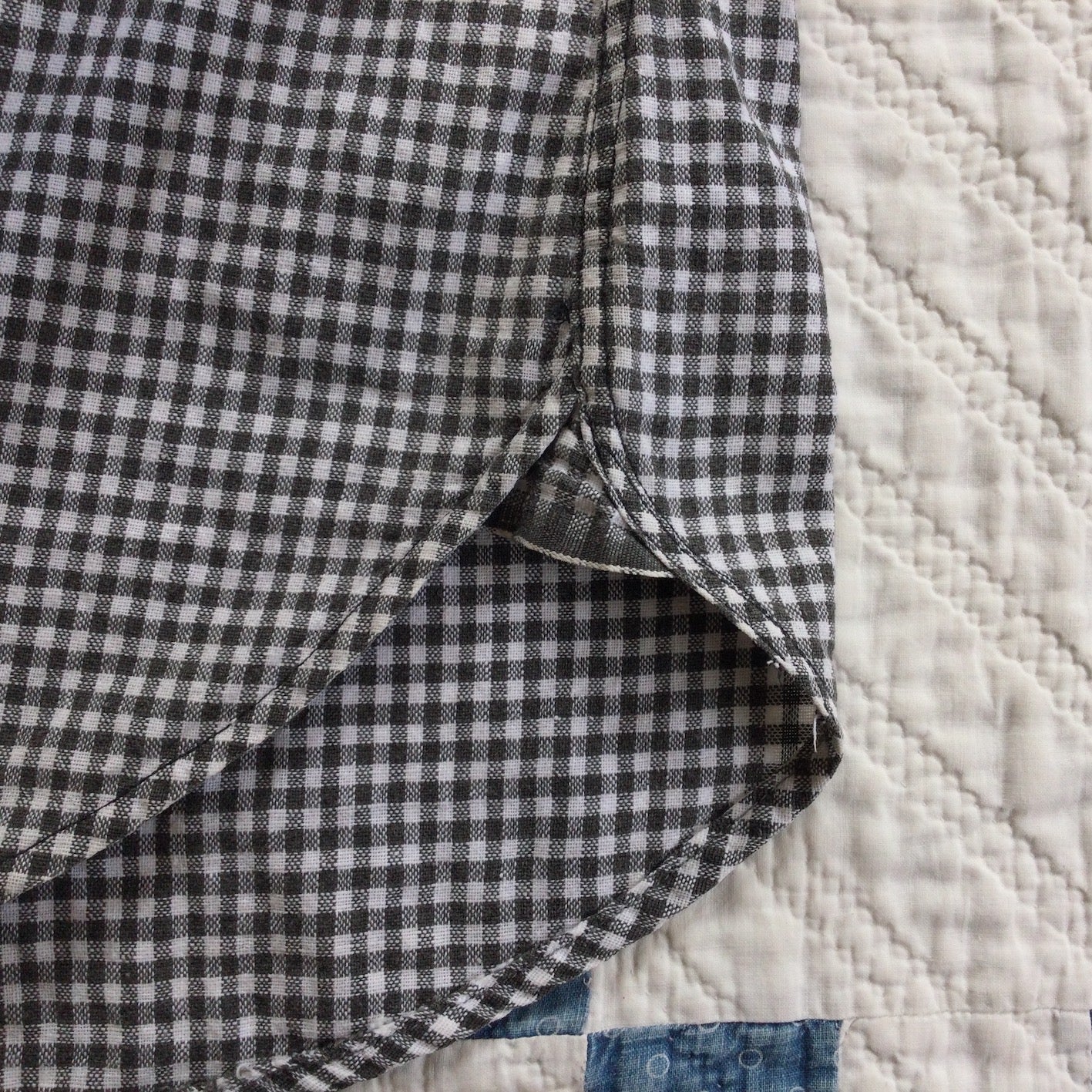 50's Roebucks gingham western shirt