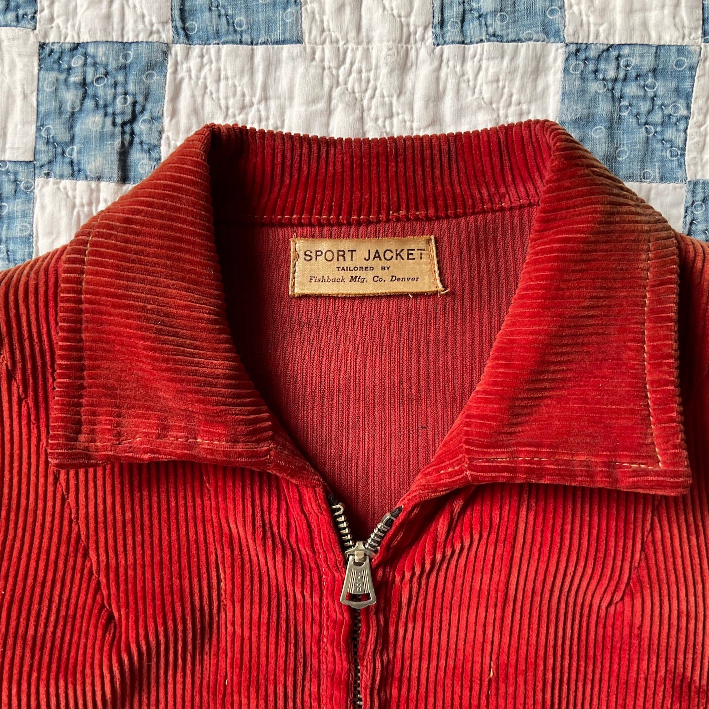 30's cord sport jacket