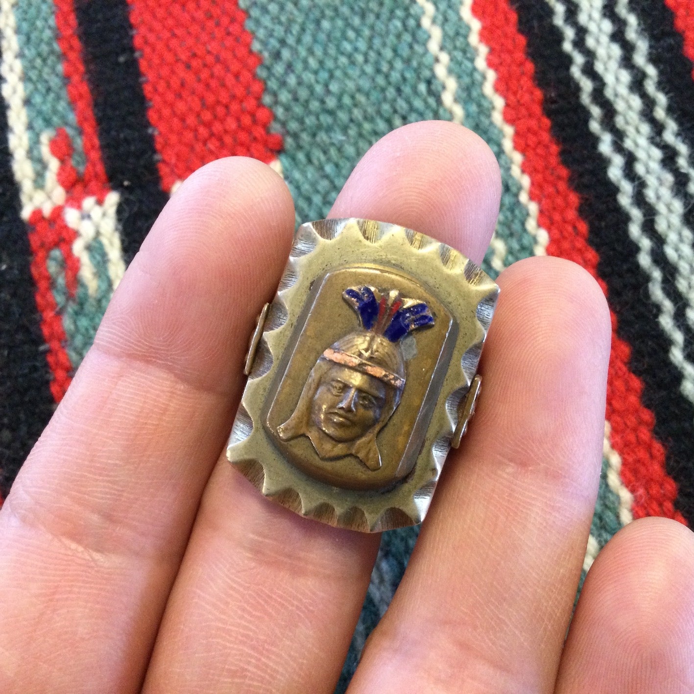 50's old Mexican ring (big size)