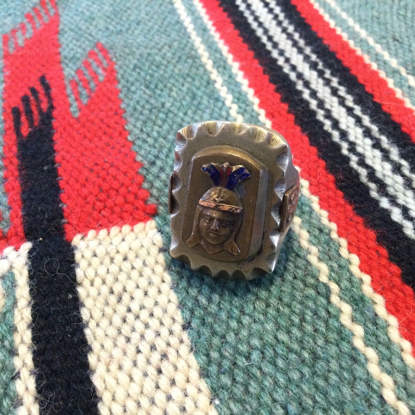 50's old Mexican ring (big size)