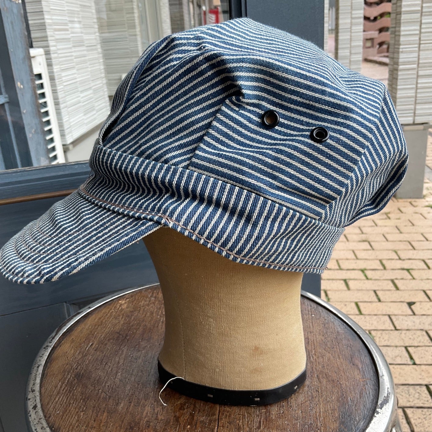 60's~ Lee hickory stripe work cap