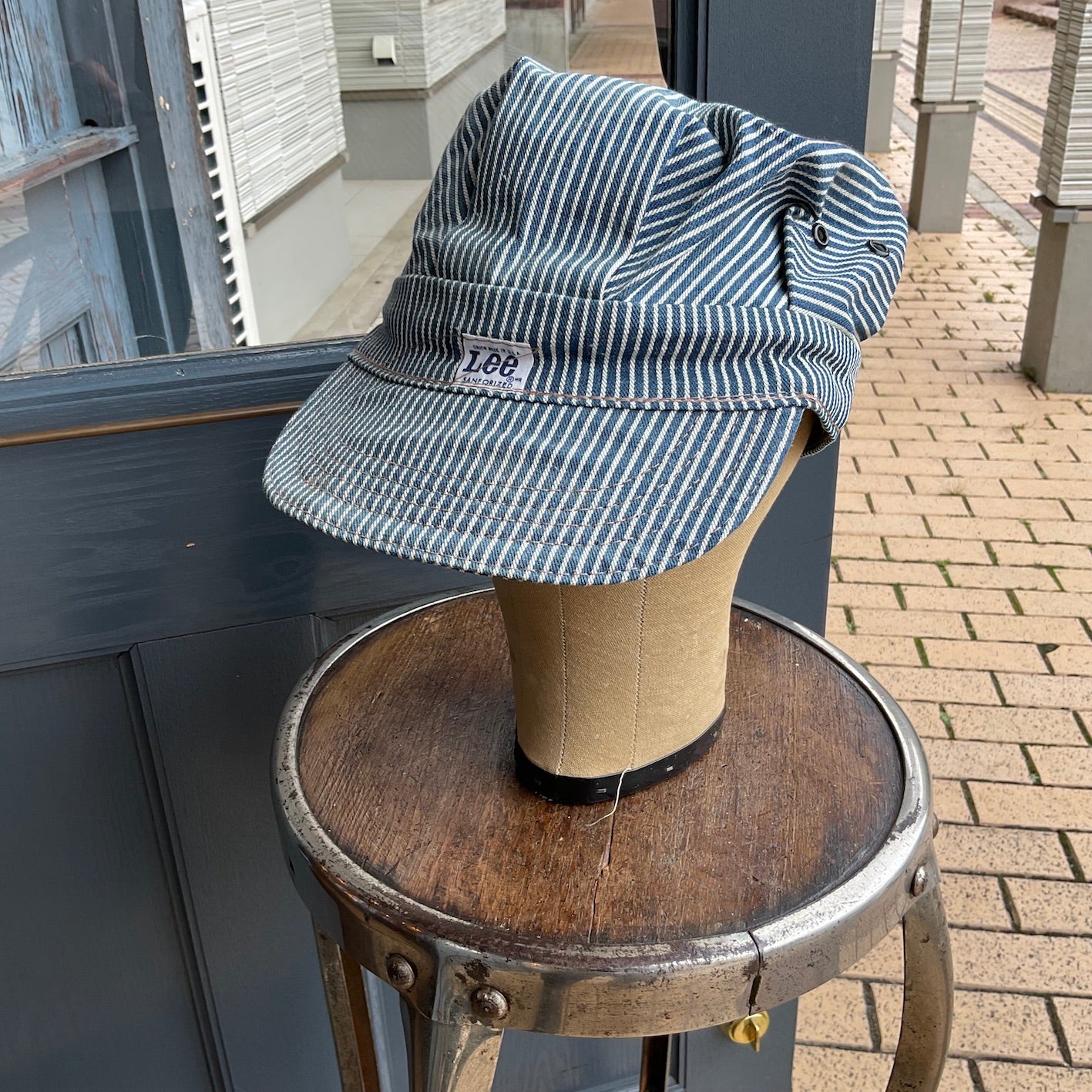 60's~ Lee hickory stripe work cap
