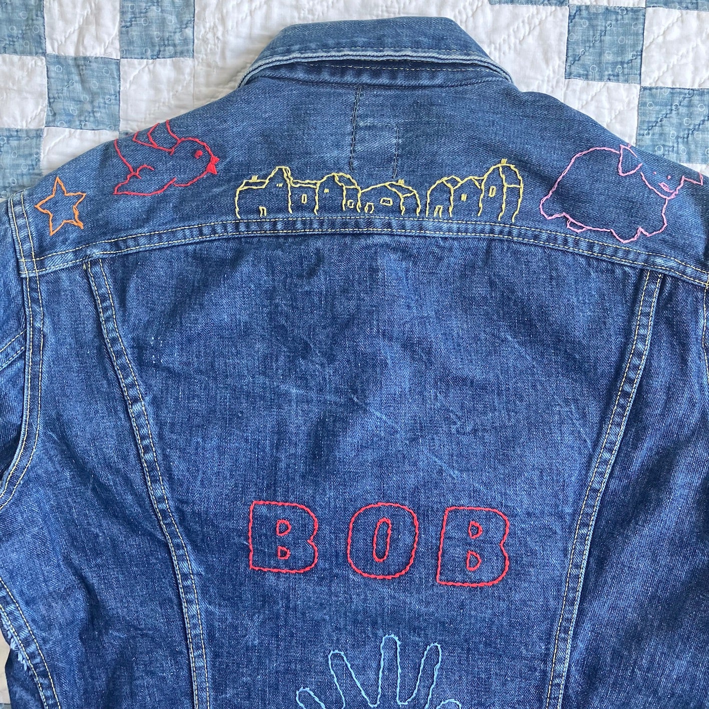 early 70's Lee 101-J w/ embroidery