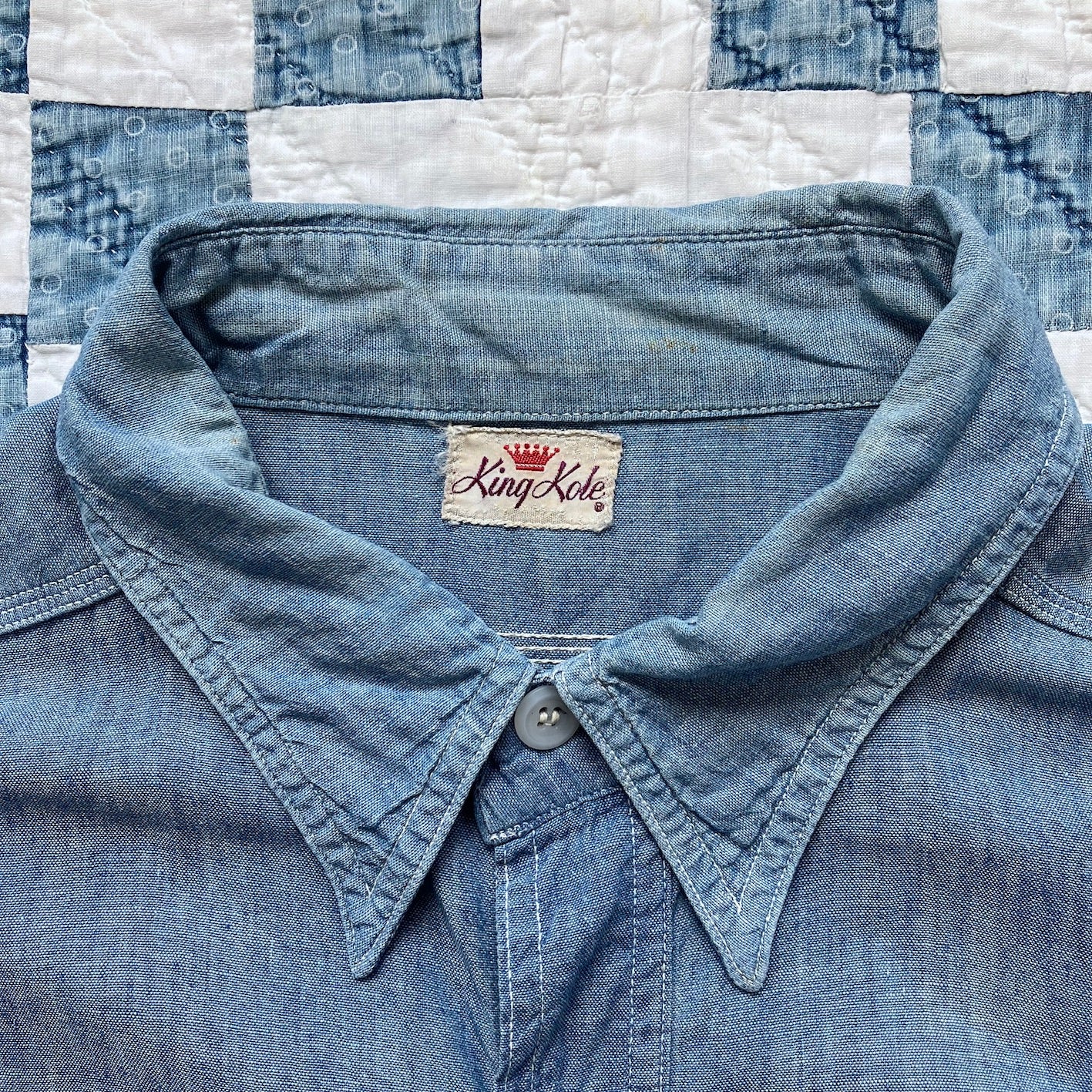 ~50's King Kole chambray shirt