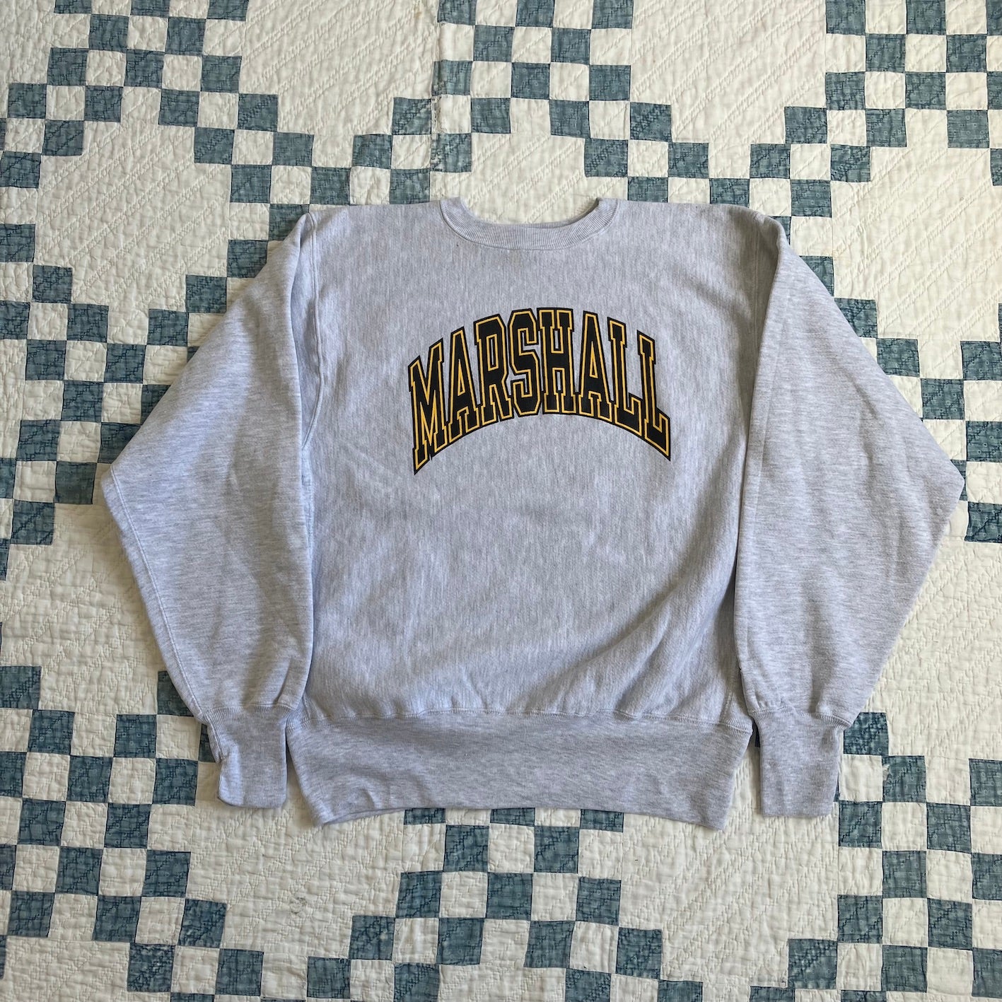 N.O.S. 90's Champion Reverse Weave "MARSHALL" made in USA
