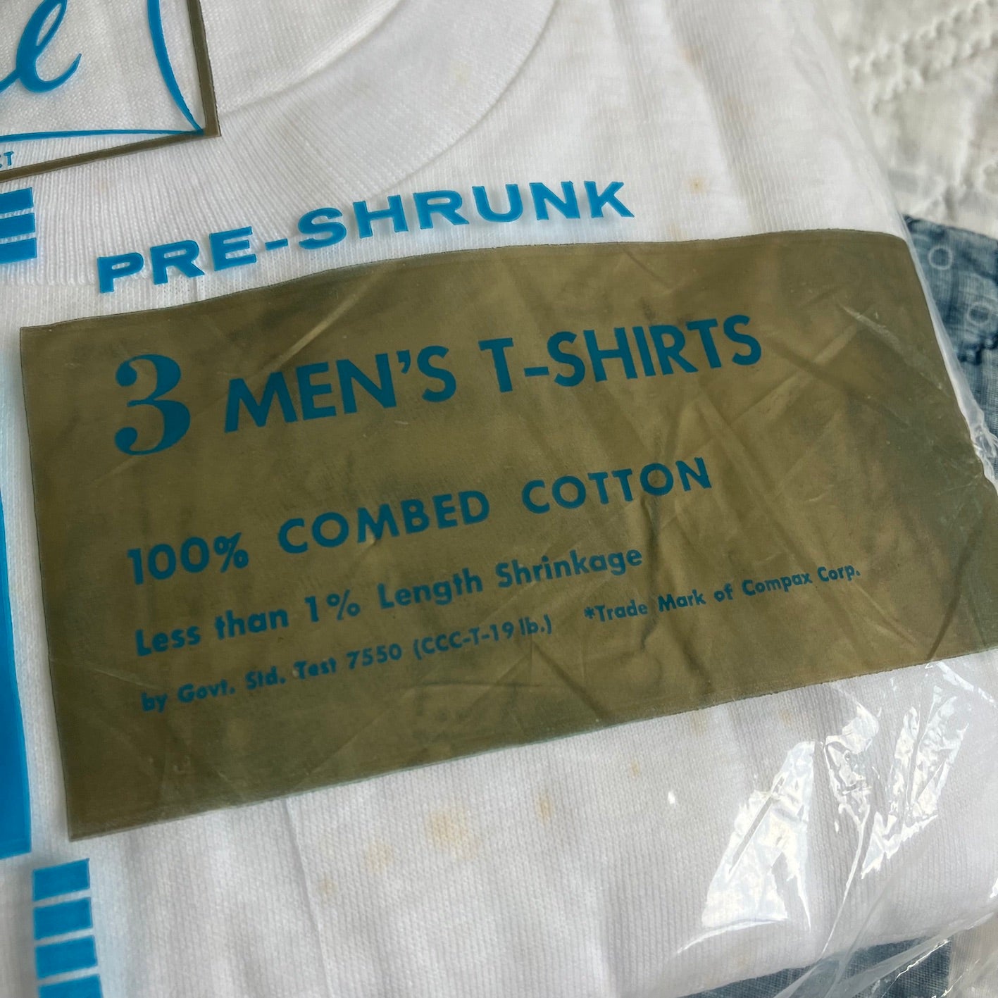 N.O.S. 50's Tarval 3pack T-shirt