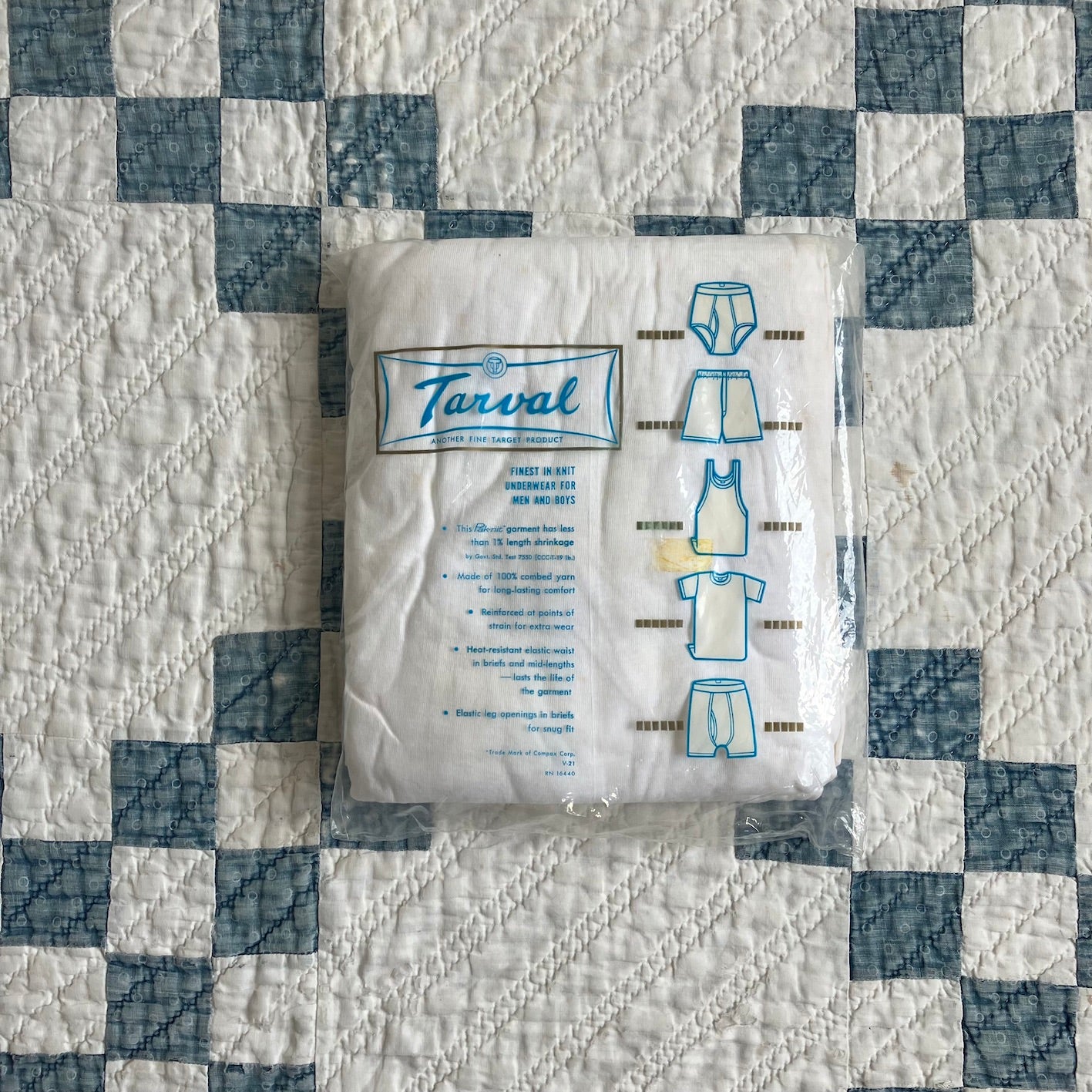 N.O.S. 50's Tarval 3pack T-shirt