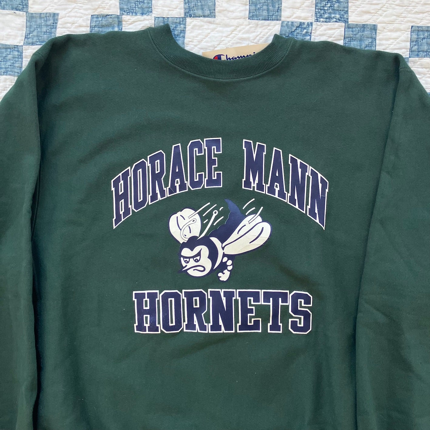 N.O.S. 90's Champion R/W "Horace Mann Hornets" (XXL)