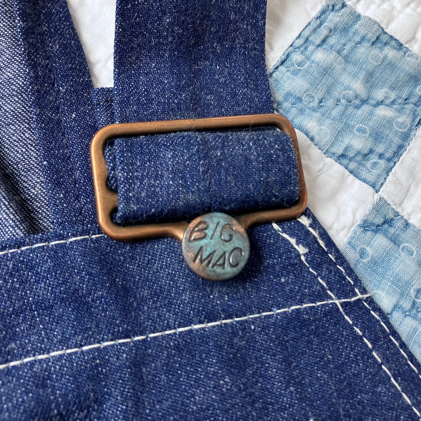 N.O.S. 60's BIG MAC denim overalls
