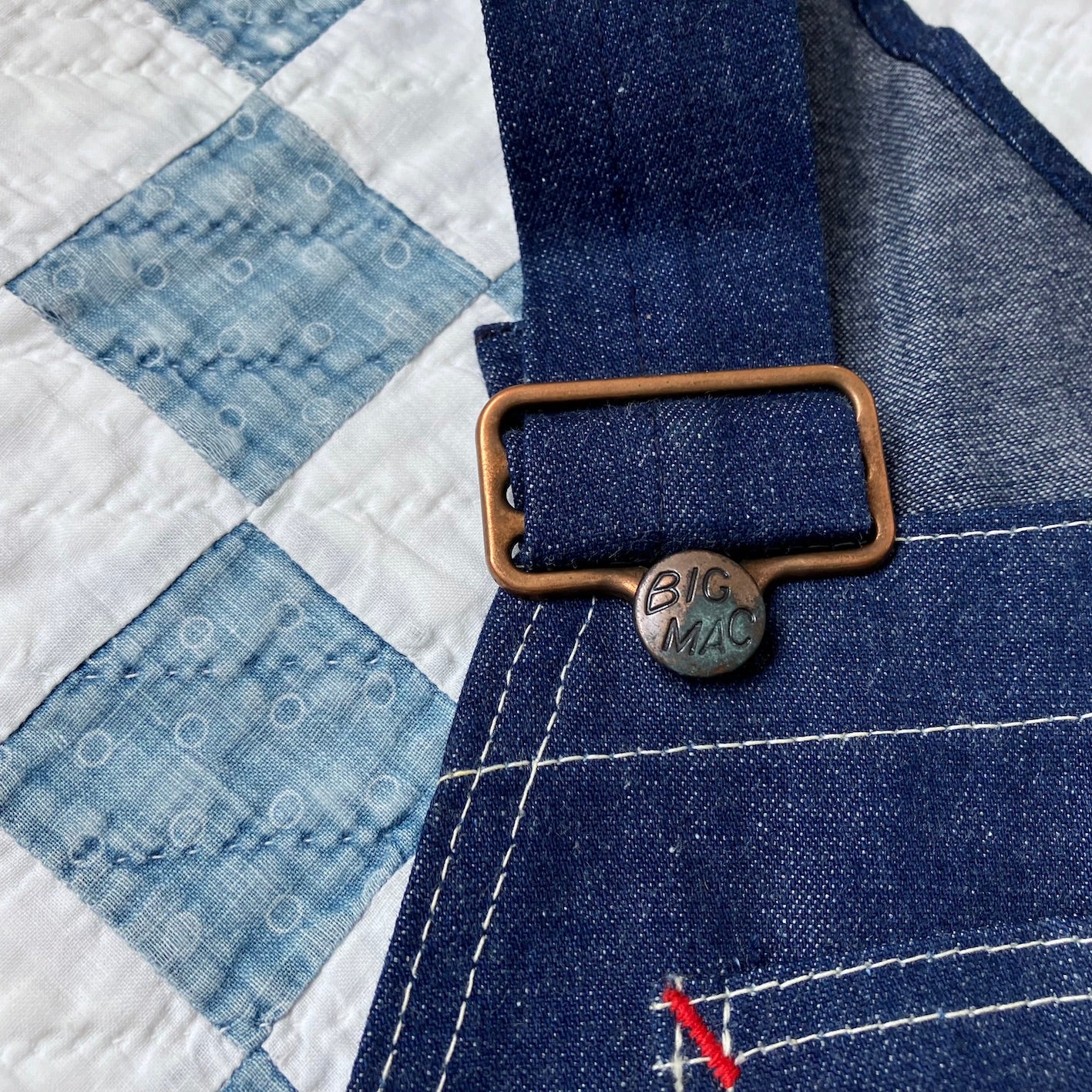 N.O.S. 60's BIG MAC denim overalls