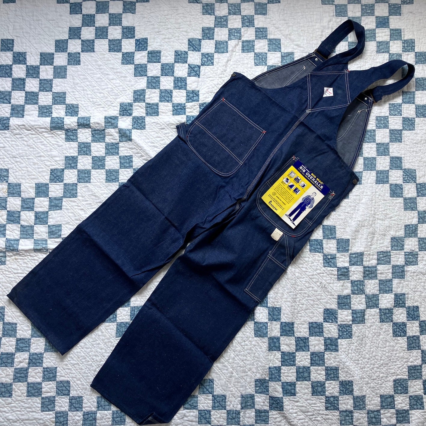 N.O.S. 60's BIG MAC denim overalls