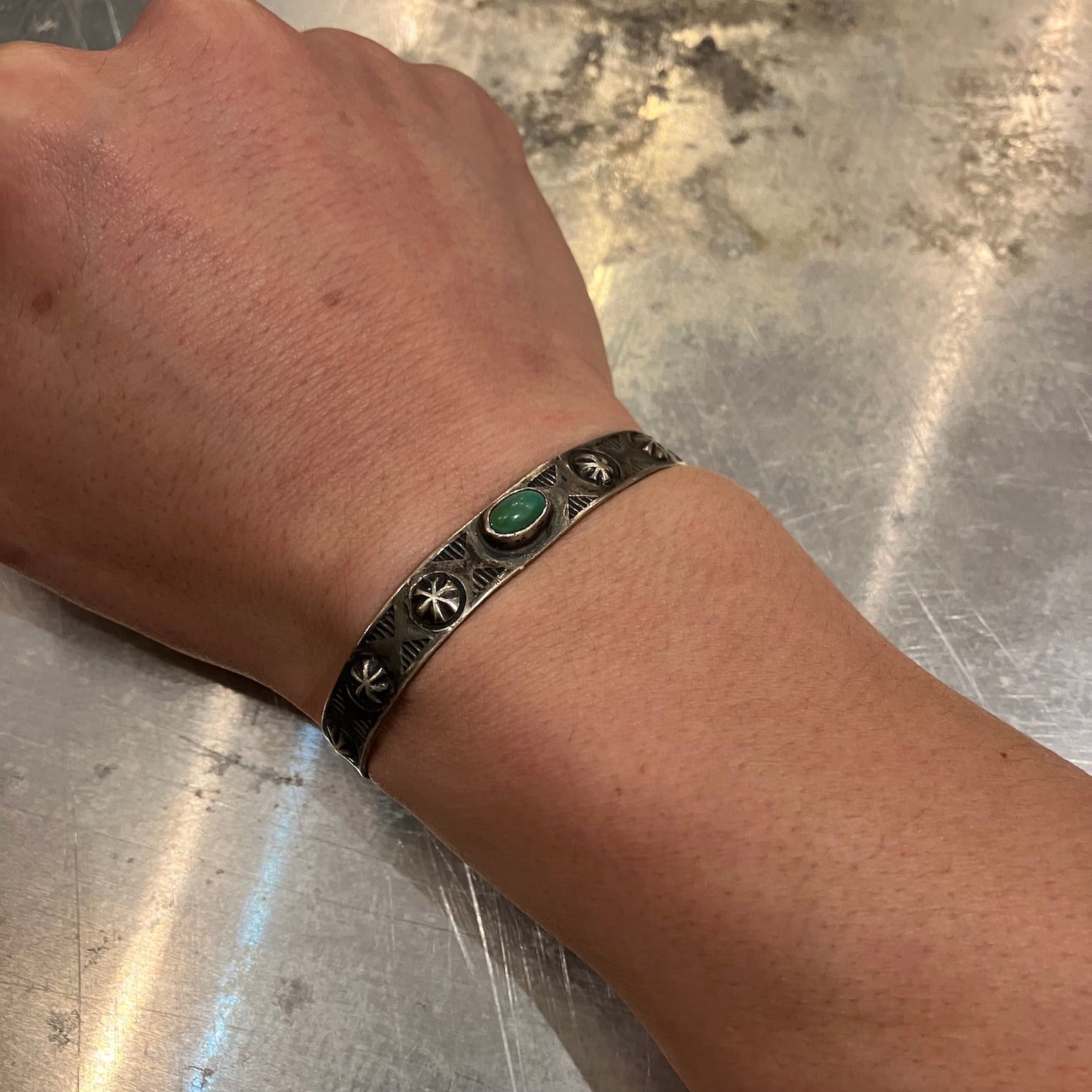 old Navajo bangle