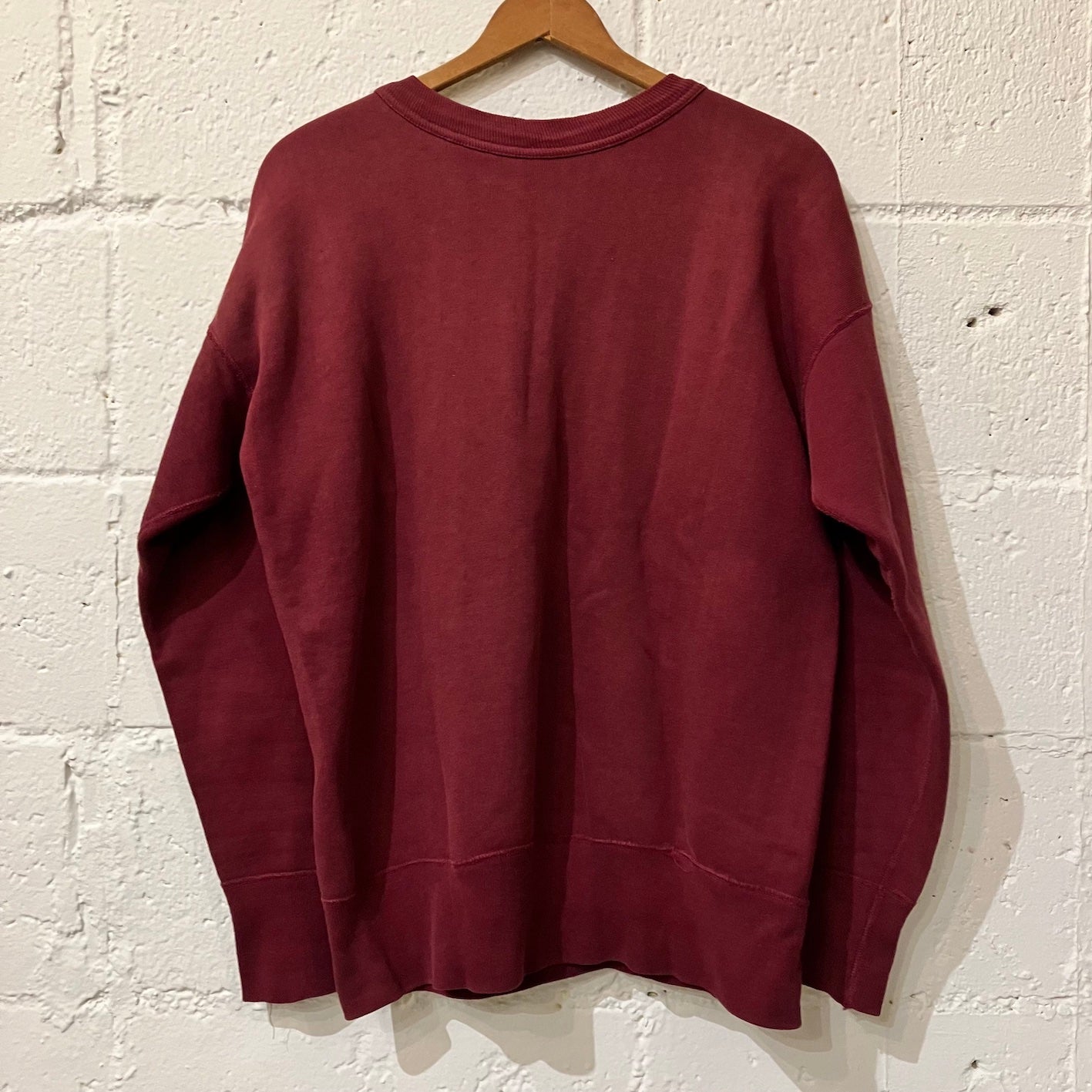 50's single-V sweat shirt "Senior 58"