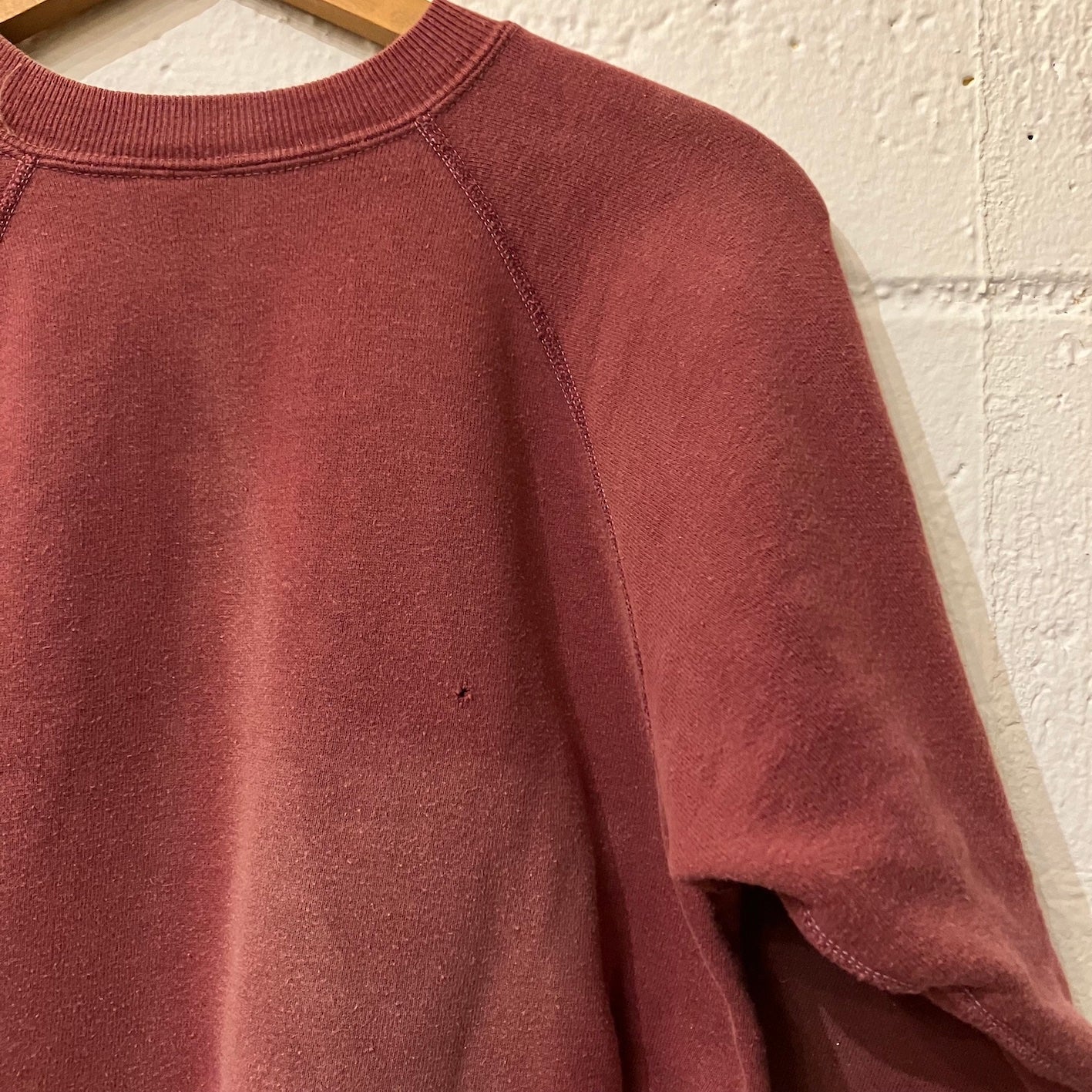 60's Hanes sweat shirt (sun faded)