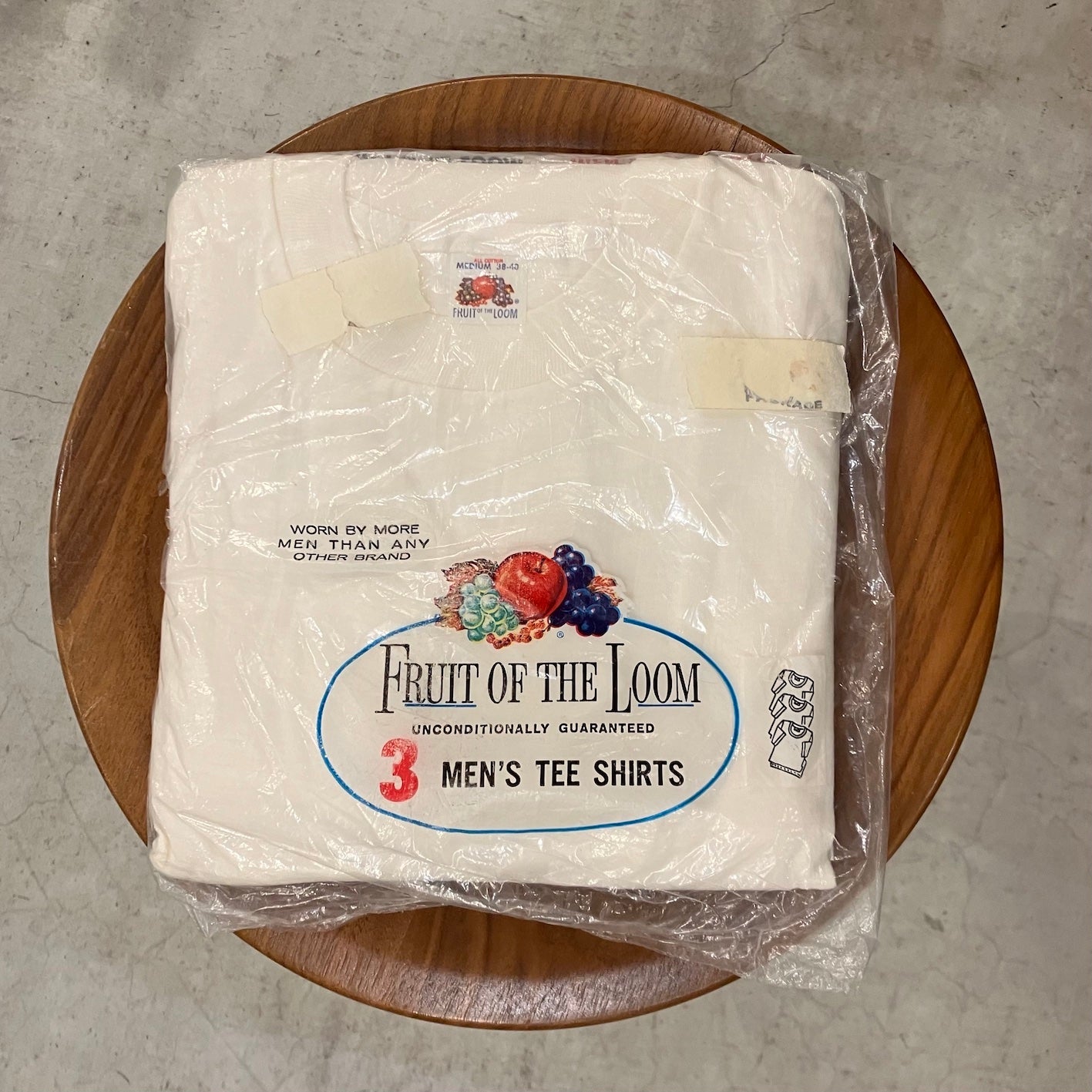 N.O.S. 60's Fruit of the Loom 3 pack T-shirt