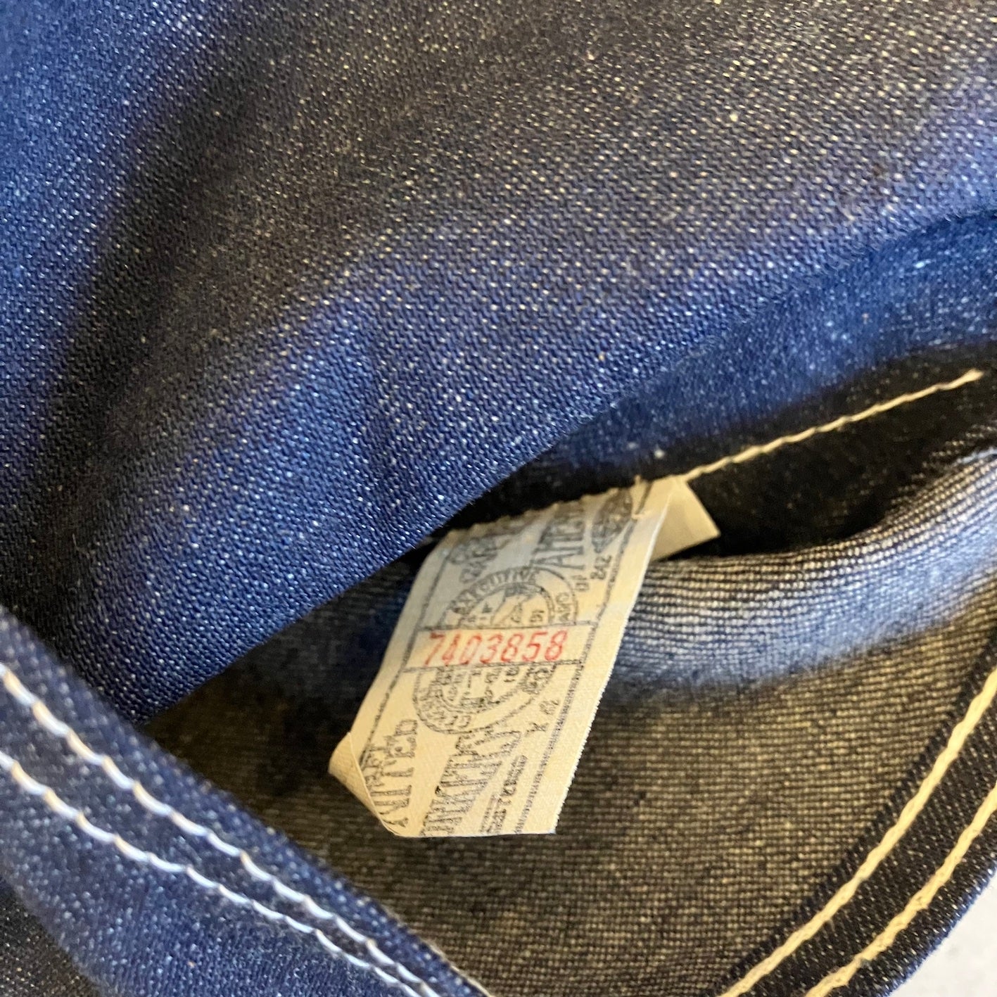 N.O.S. 70's Lee denim painter pants