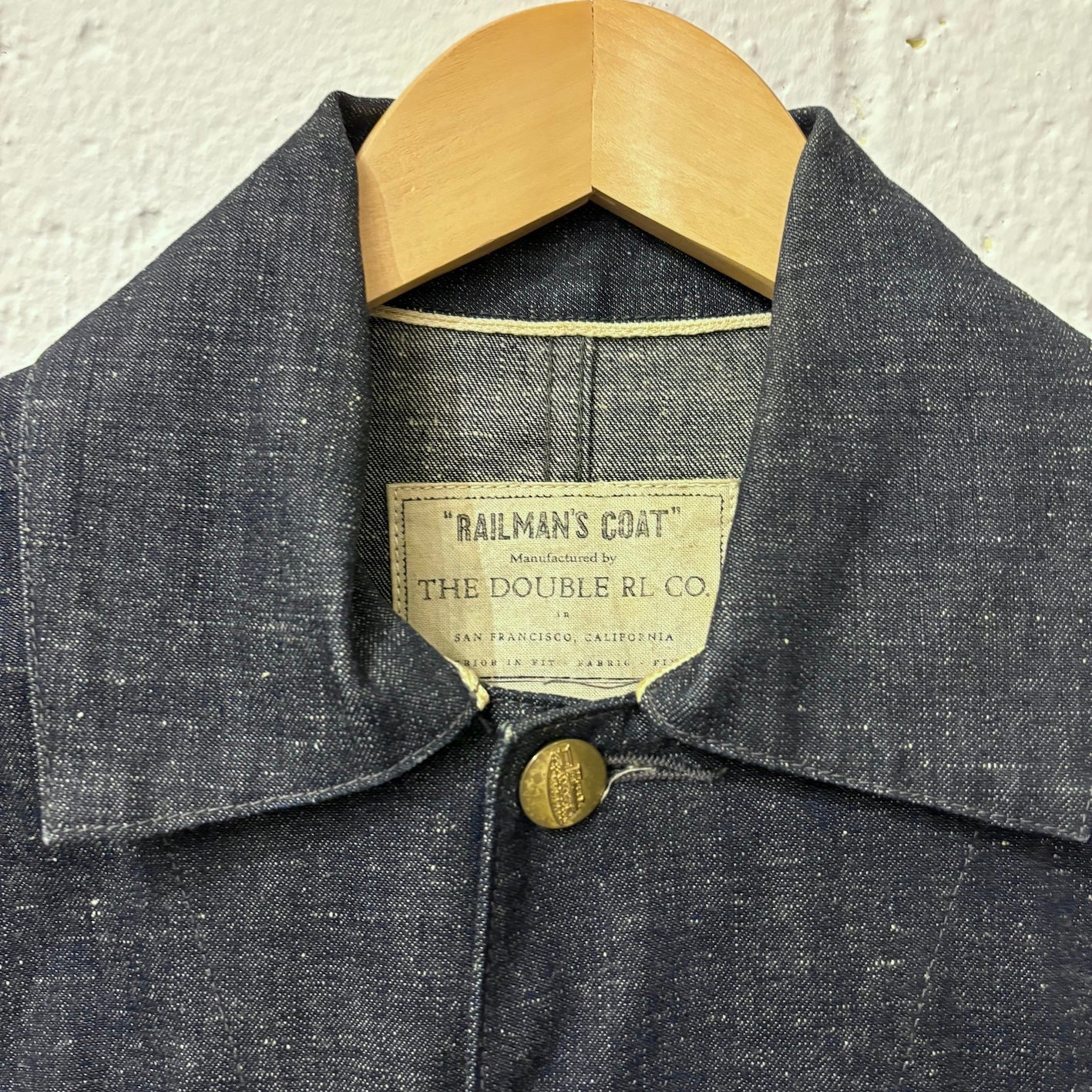 N.O.S. 00's~ RRL "Railman's Coat"
