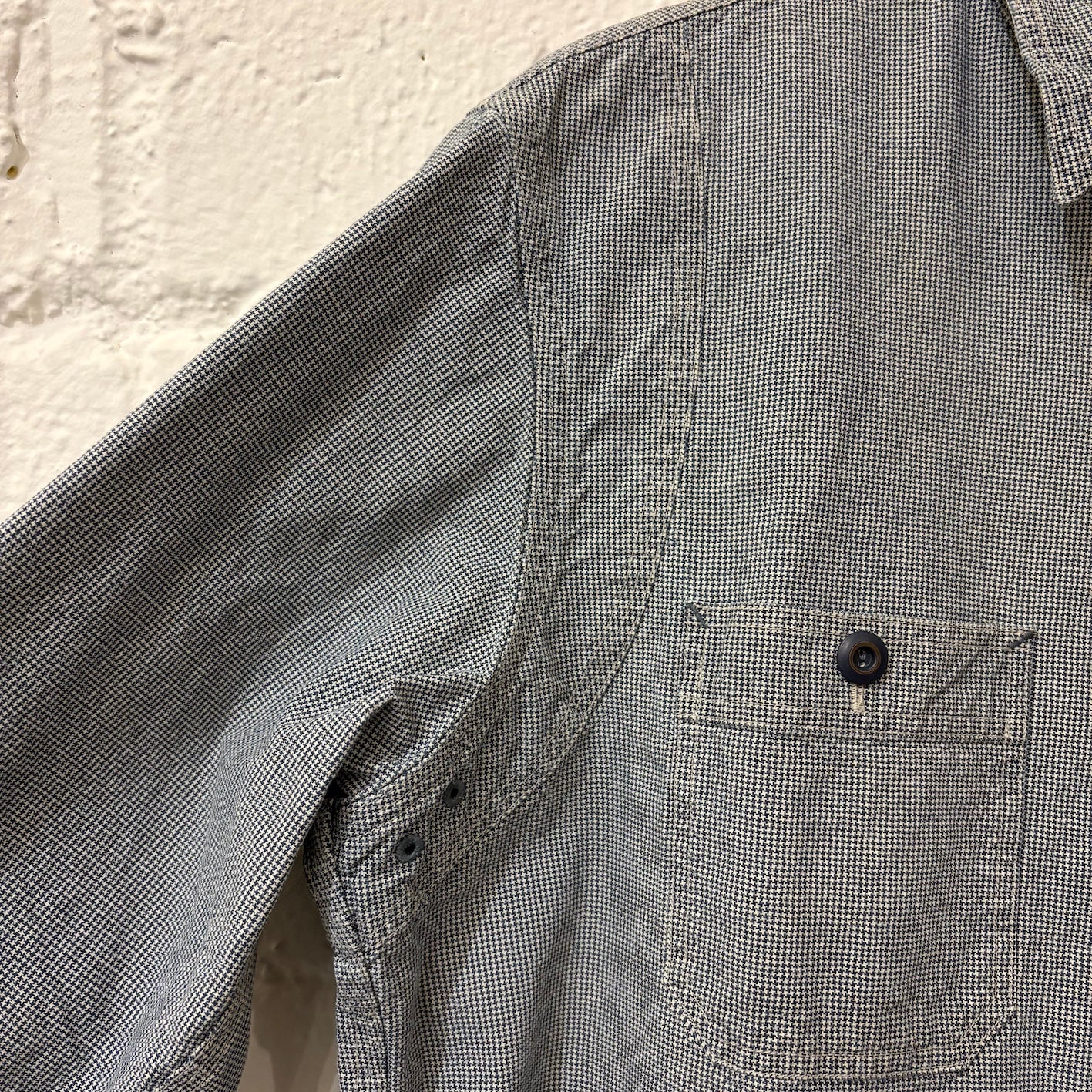 00's~ RRL pin-check work shirt