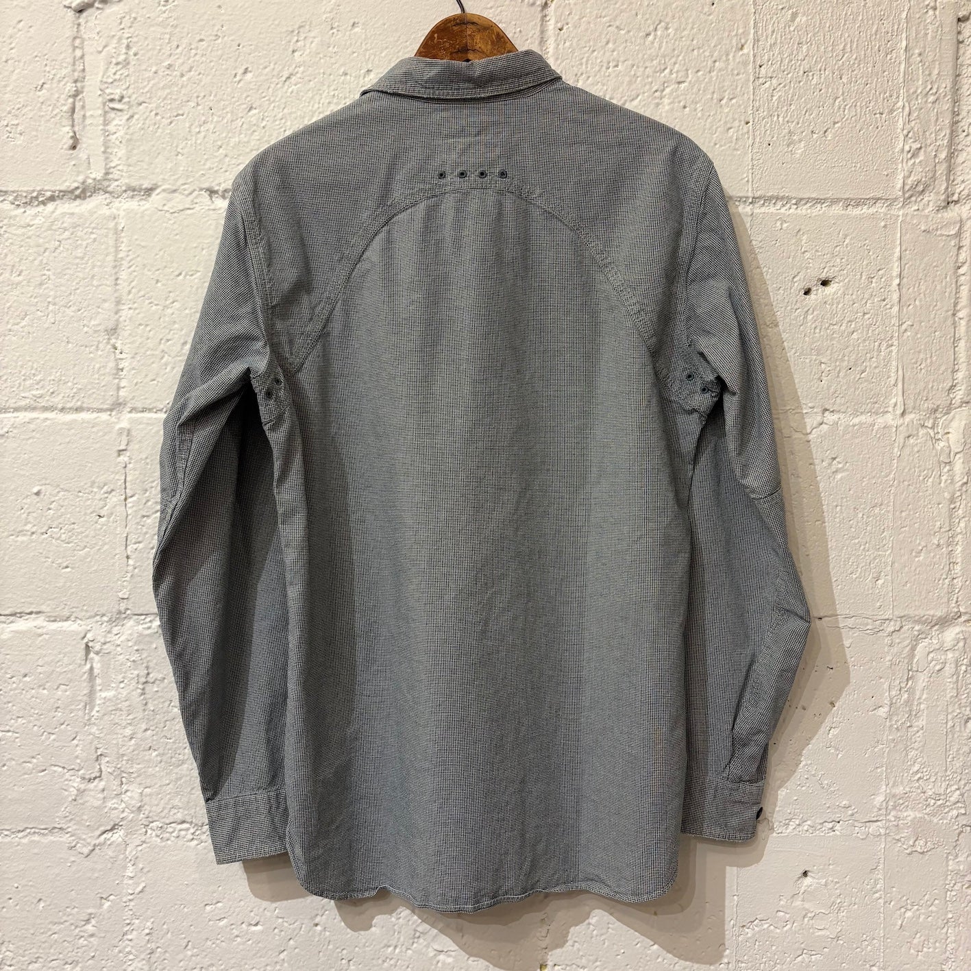 00's~ RRL pin-check work shirt