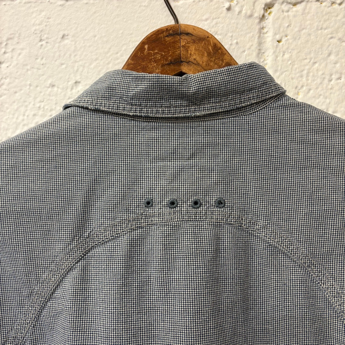 00's~ RRL pin-check work shirt