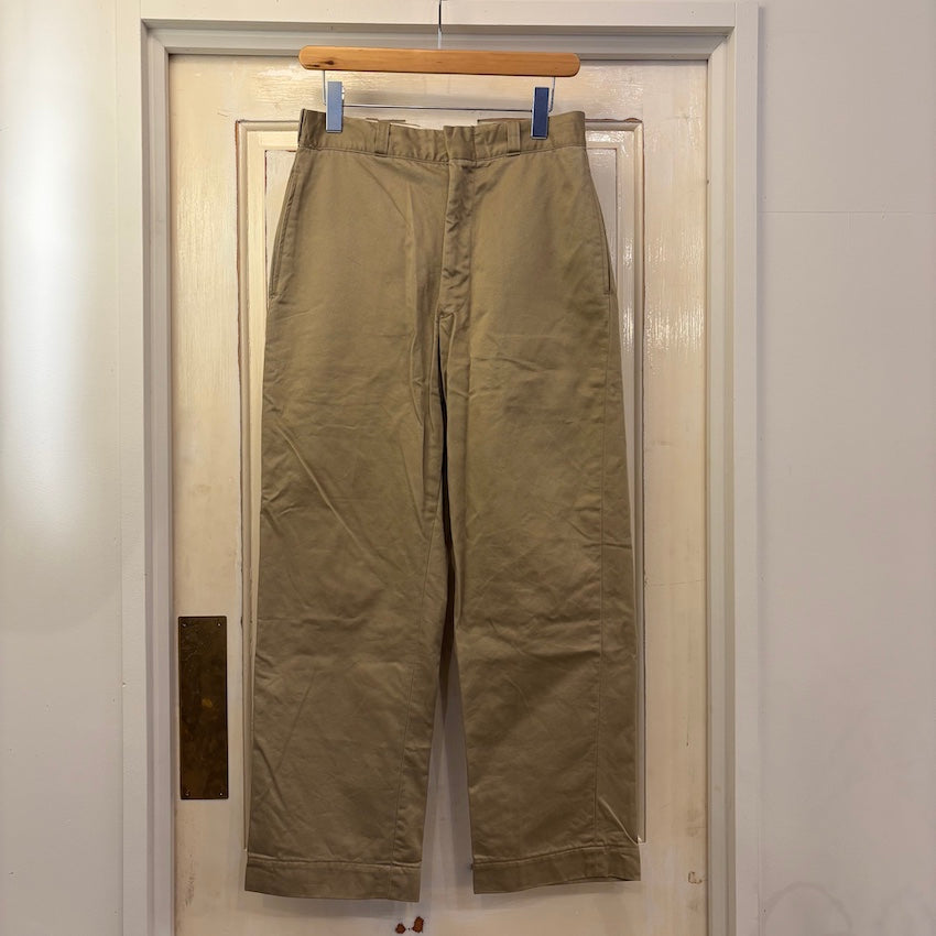 N.O.S. 60's U.S. khaki pants (W31 L29)