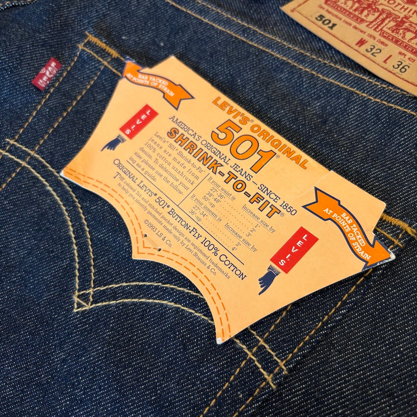 N.O.S. 00's Levi's 501 made in Guatemala