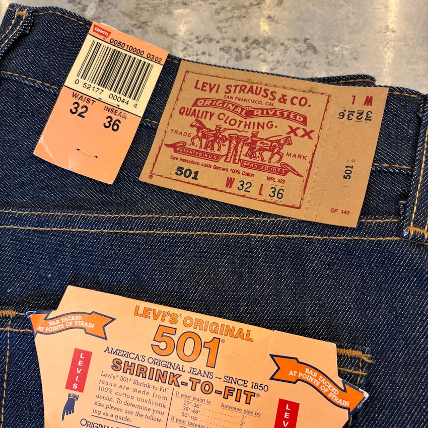 N.O.S. 00's Levi's 501 made in Guatemala